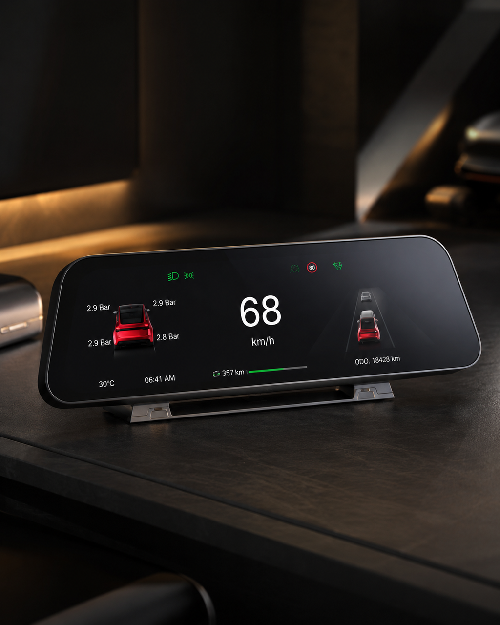 Pantalla Head-Up Display Pro de 9.66"