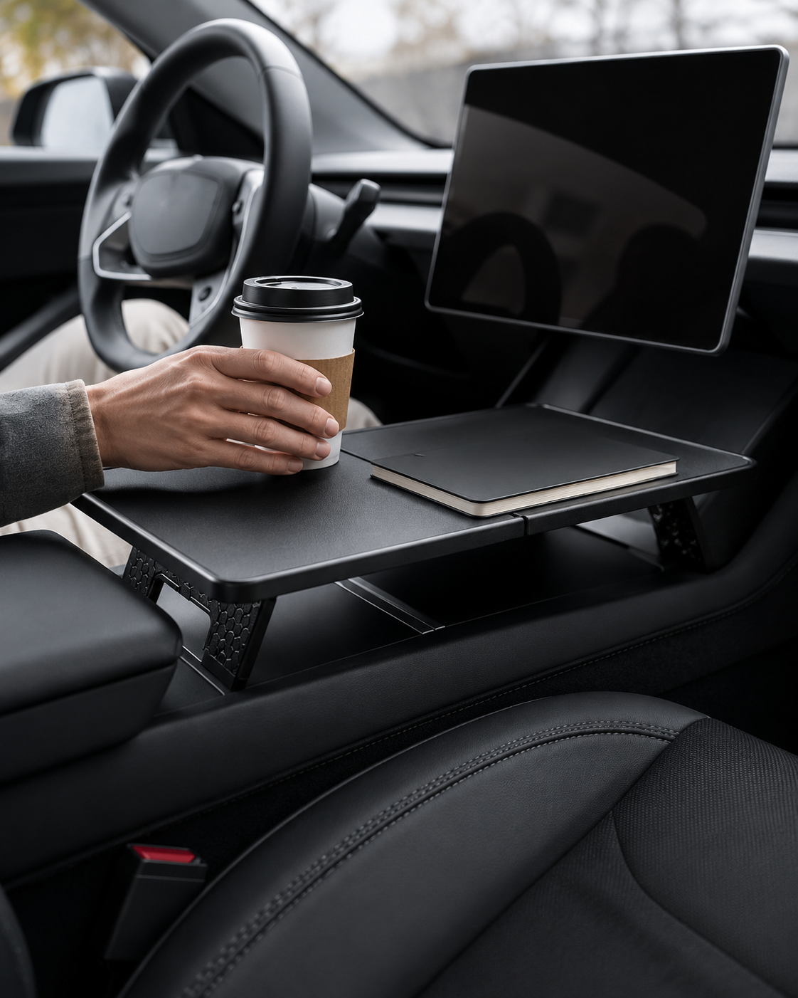 Mesa Portátil Para Bebidas, Comida y Accesorios