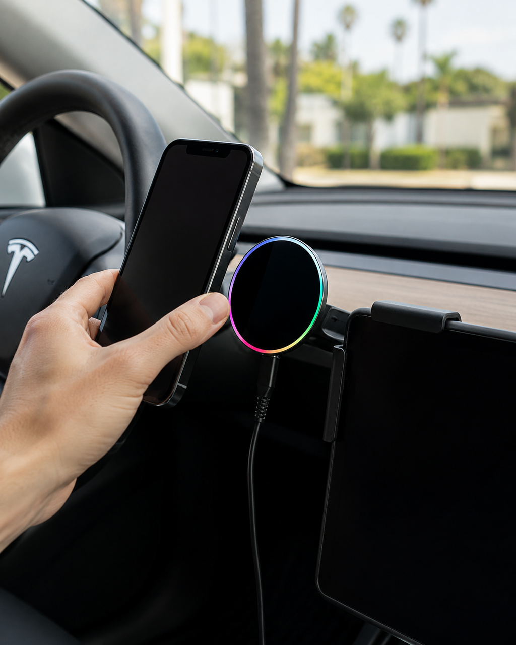 Soporte De Teléfono Con Cargador MagSafe
