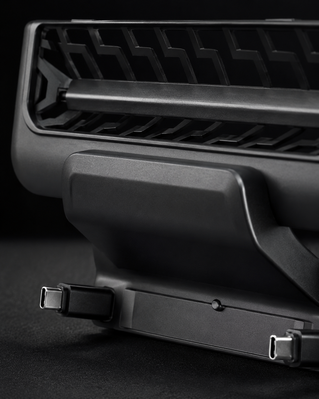 Cargador Con Cables Retractiles Para Puestos Traseros