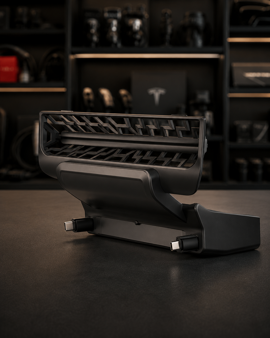 Cargador Con Cables Retractiles Para Puestos Traseros