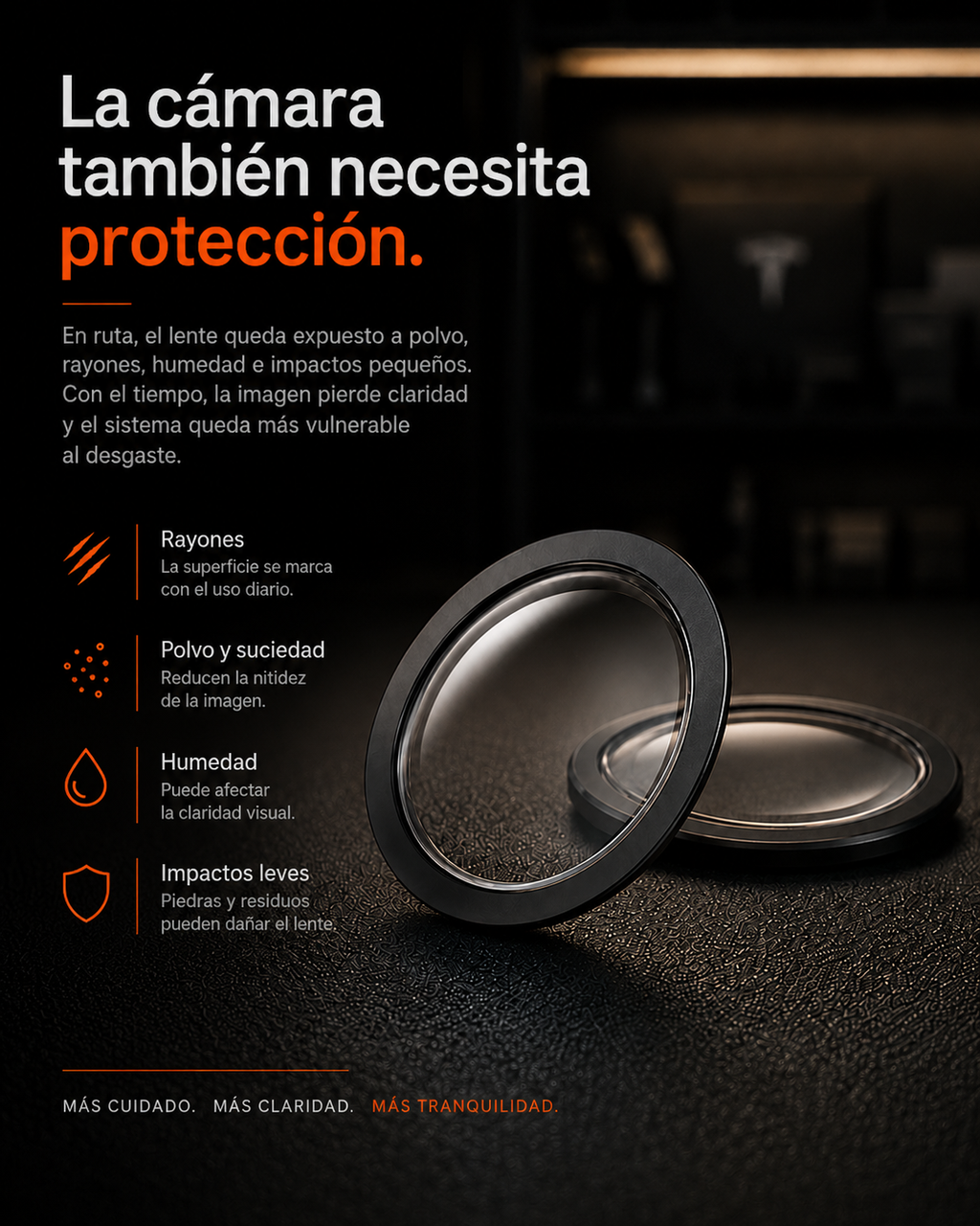 Protector Anti-Rayones Cámaras