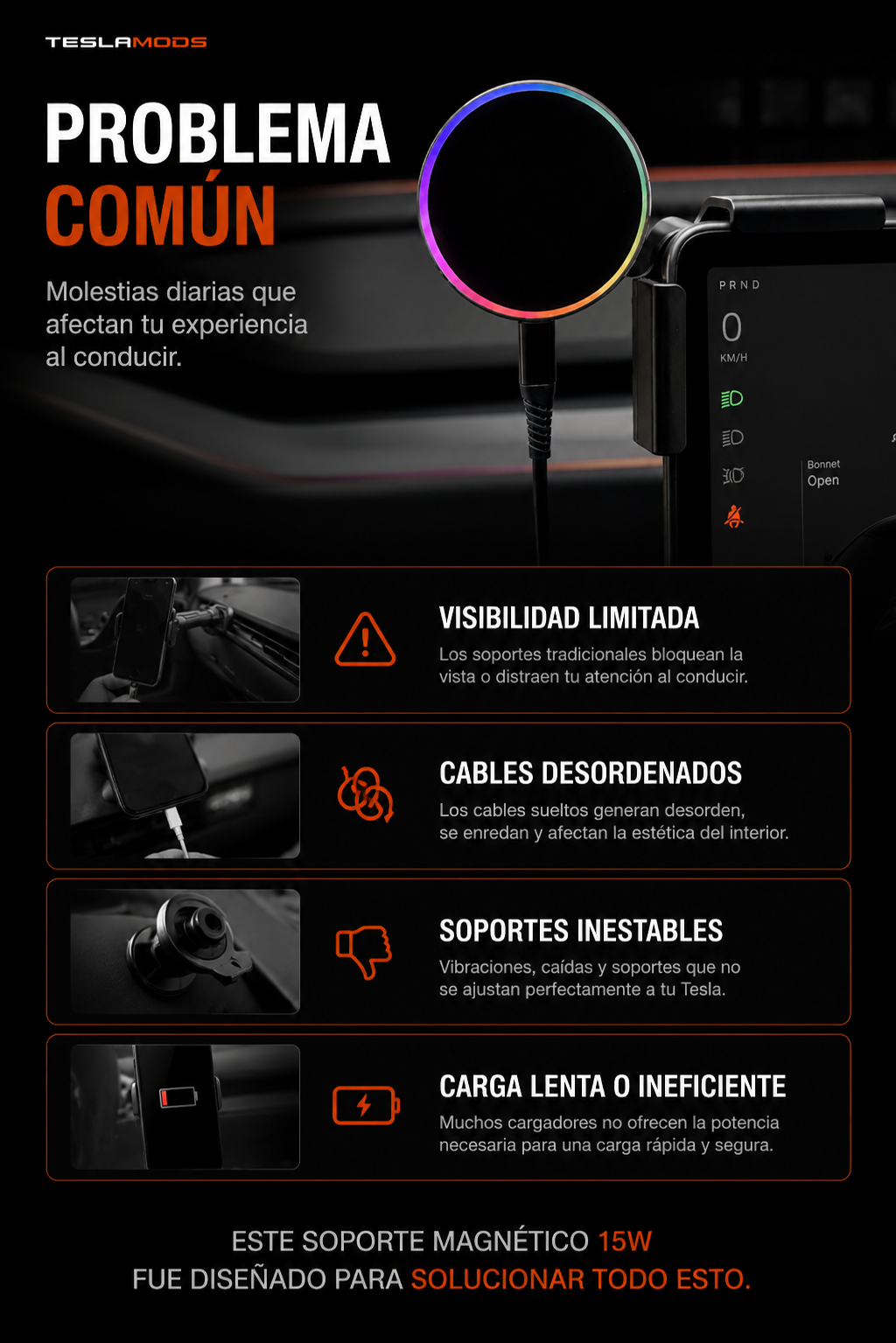 Soporte De Teléfono Con Cargador MagSafe