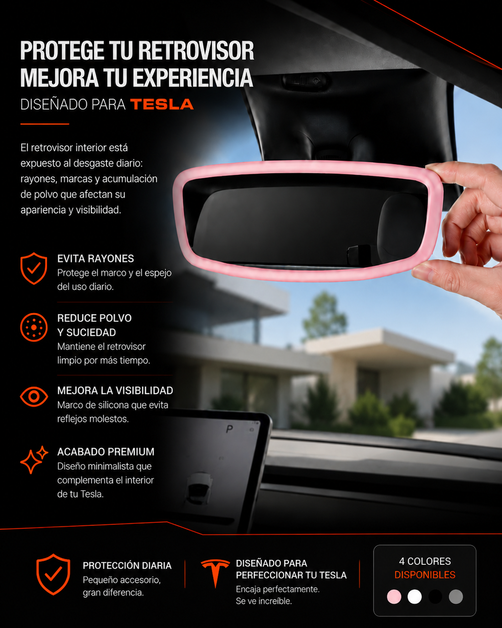 Set x3 Protectores para Retrovisor
