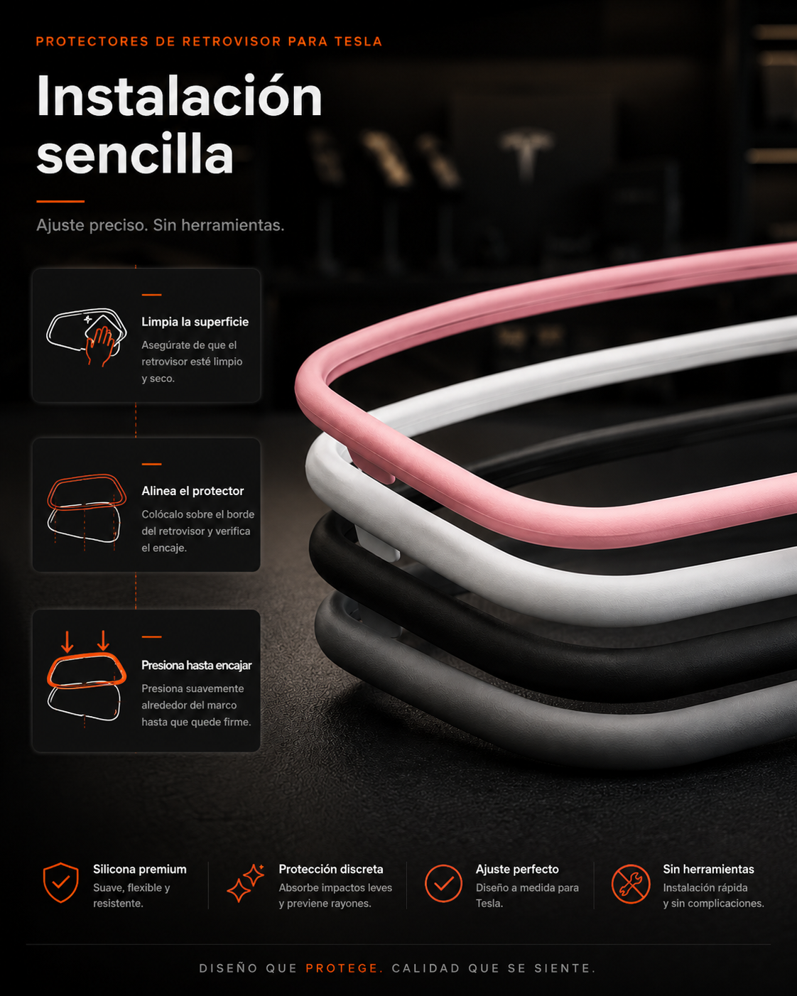 Set x3 Protectores para Retrovisor