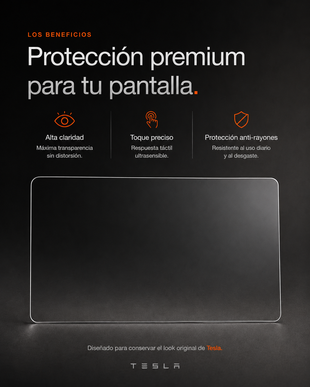 Protector de pantalla de vidrio templado