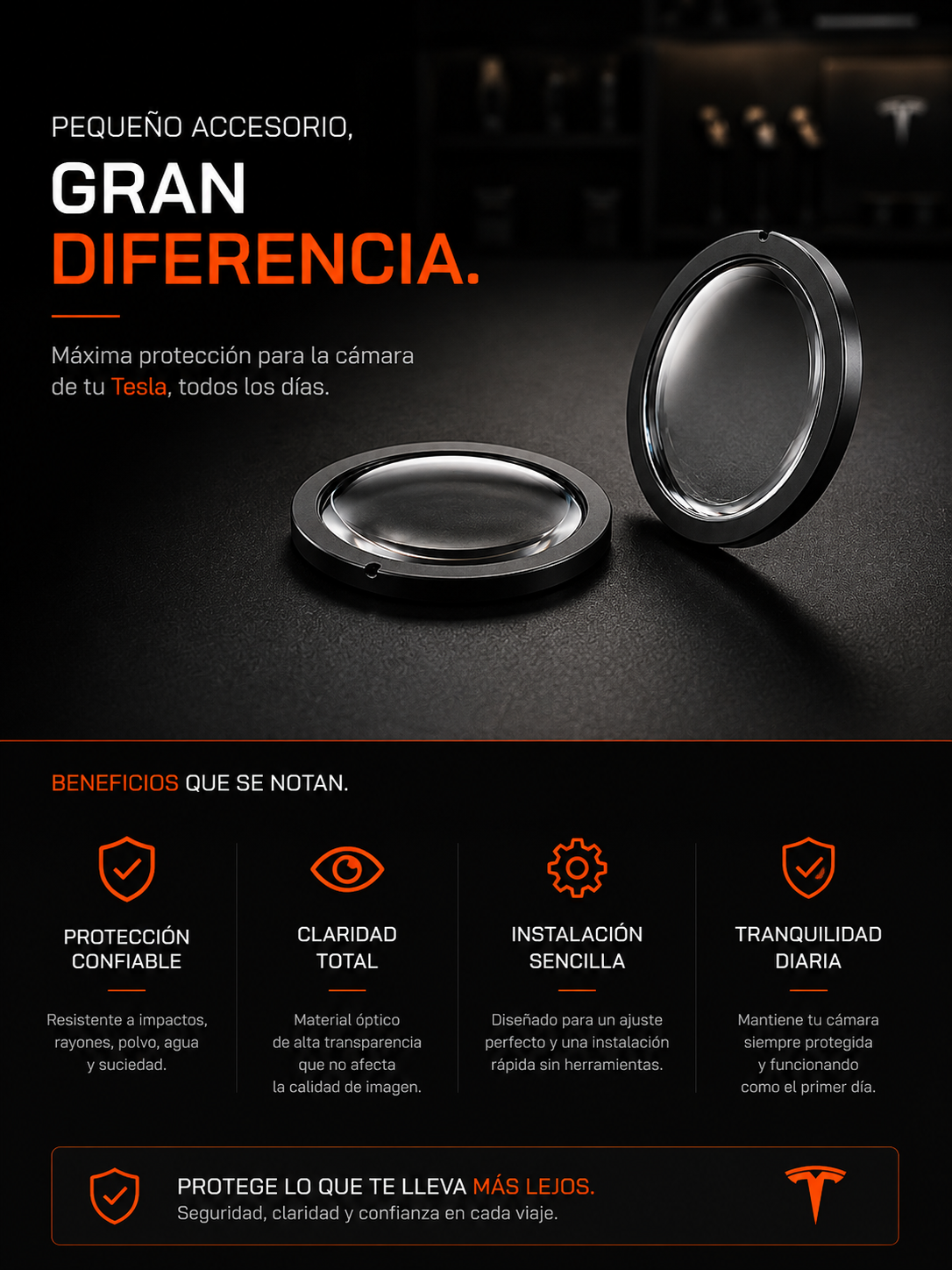 Protector Anti-Rayones Cámaras