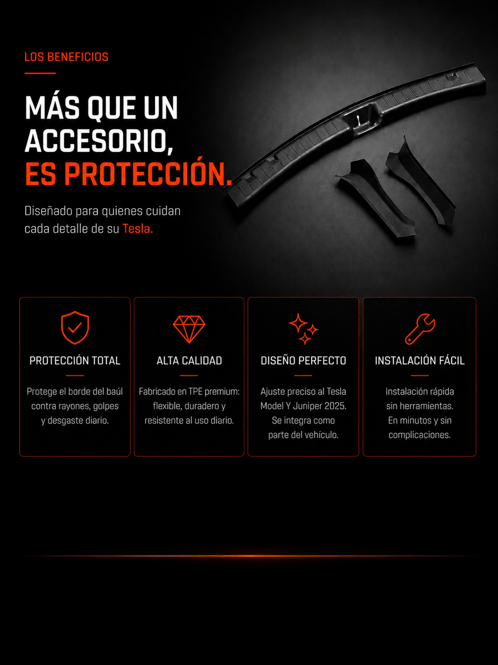 Protector De Borde De Baúl TPE