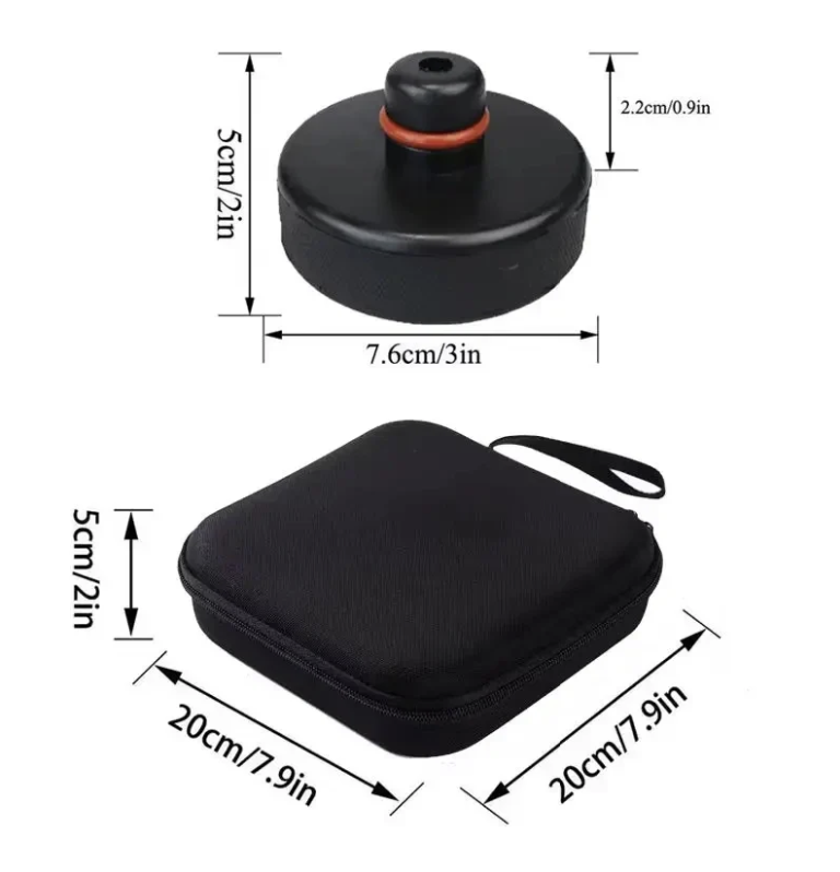 Adaptador de silicona para gato hidráulico