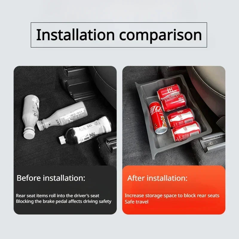 Organizador Deslizante Bajo el Asiento (2021 –2024)
