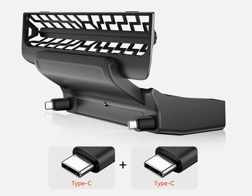 Cargador Con Cables Retractiles Para Puestos Traseros