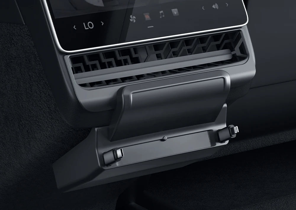 Cargador Con Cables Retractiles Para Puestos Traseros