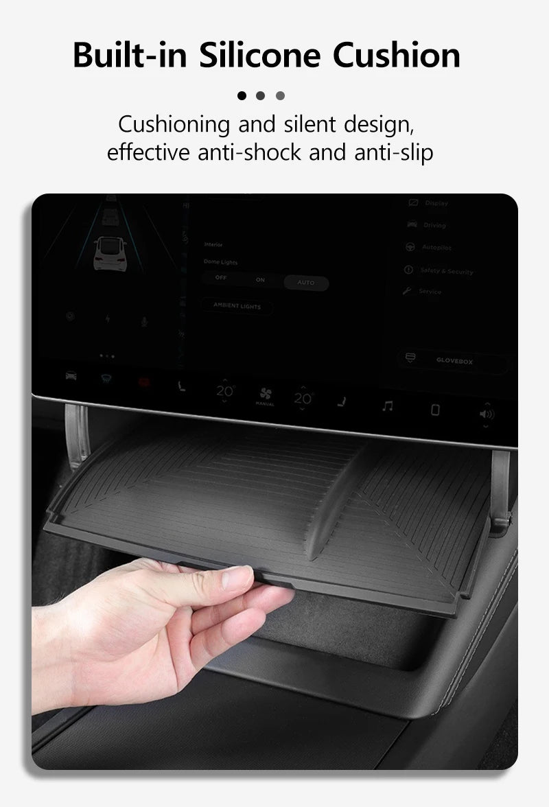 Organizador Oculto Bajo Pantalla