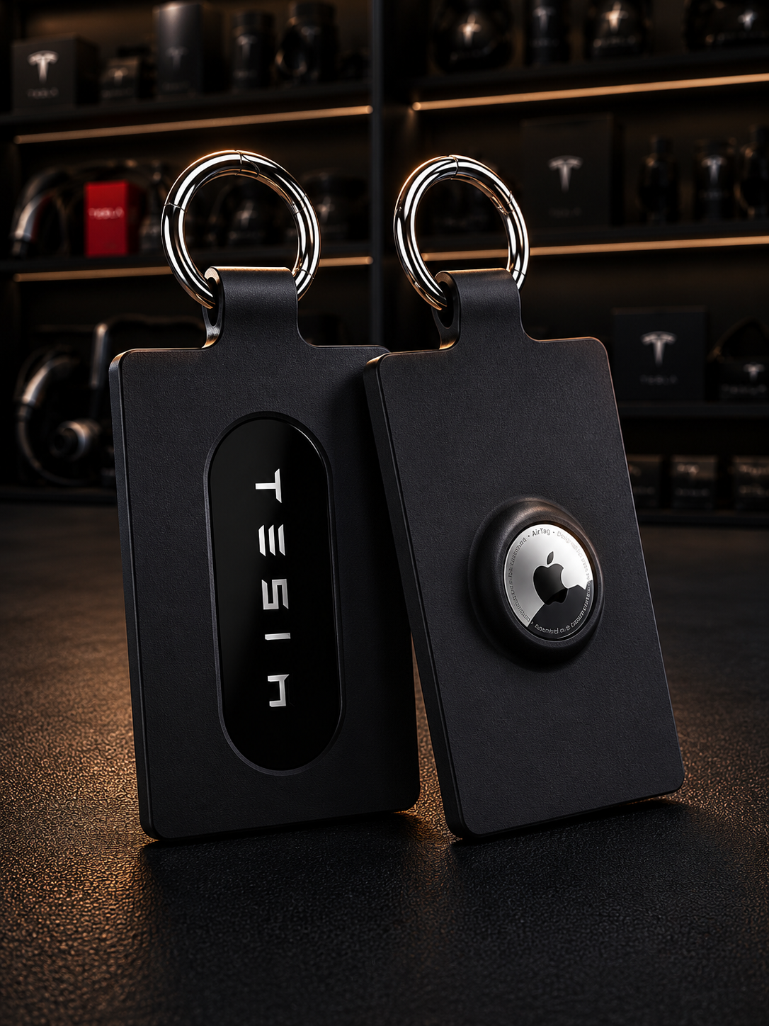 Funda para tarjeta Tesla - Compatible AirTag